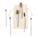 Set makeup 6 piese, Everestus, 42FEB230896, 100x165x10 mm, Paie, Polipropilena, Alb
