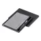 Agenda + Pix, Everestus, 42FEB231503, A5, Dictando, Coperta standard, 100 file, 195x235x14 mm, Poliester, Metal, Gri