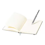   Agenda + Pix, Everestus, 42FEB231503, A5, Dictando, Coperta standard, 100 file, 195x235x14 mm, Poliester, Metal, Gri