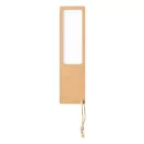 Semn de carte cu lupa, Everestus, 42FEB231712, 139x37x1 mm, Hartie, Natur