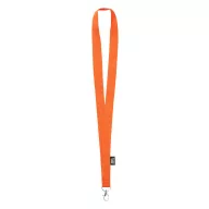   Lanyard, Everestus, 42FEB230220, 20x500 mm, Poliester, Metal, Portocaliu