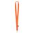 Lanyard, Everestus, 42FEB230220, 20x500 mm, Poliester, Metal, Portocaliu