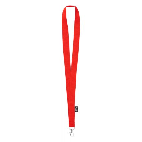 Lanyard, Everestus, 42FEB230221, 20x500 mm, Poliester, Metal, Rosu