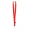 Lanyard, Everestus, 42FEB230221, 20x500 mm, Poliester, Metal, Rosu