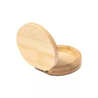   Cutie de bijuterii, Everestus, 42FEB231234, 80x25x76 mm, Bambus, Natur
