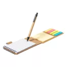 Set notite adezive cu pix, Everestus, 42FEB231207, 105x160x15 mm, Hartie, Natur