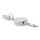 Cablu de incarcare usb, Everestus, 42FEB230381, 800x41x15 mm, Paie, Natur