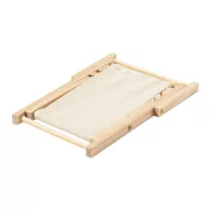   Suport telefon, de birou, Everestus, 42FEB231514, 123x101x110 mm, Lemn, Bumbac, Natur