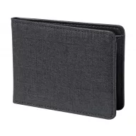  Portofel, Everestus, 42FEB230846, 110x86x13 mm, Poliester, Negru