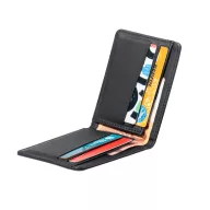   Portofel, Everestus, 42FEB230846, 110x86x13 mm, Poliester, Negru