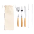 Set 5 tacamuri, Everestus, 42FEB232056, 85x240x15 mm, Otel, Natur