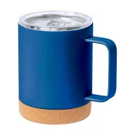   Cana termos 330 ml, 2402E18564, Everestus, ø88x123 mm, Otel, Pluta, Albastru inchis