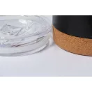Cana termos, Everestus, 42FEB232424, 330 ml, Ø88x123 mm, Otel, Pluta, Negru