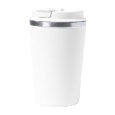   Cana termos, Everestus, 42FEB232518, 350 ml, Ø90x144 mm, Otel, Alb