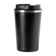   Cana termos, Everestus, 42FEB232514, 350 ml, Ø90x144 mm, Otel, Negru