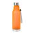 Sticla de apa bidon sport, Everestus, 42FEB230939, 600 ml, Ø68x233 mm, Plastic, Otel, Portocaliu