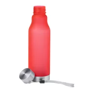   Sticla de apa bidon sport, Everestus, 42FEB230940, 600 ml, Ø68x233 mm, Plastic, Otel, Rosu