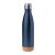 Sticla de apa bidon sport, Everestus, 42FEB230951, 750 ml, Ø70x275 mm, Otel, Albastru Dark