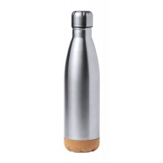   Sticla de apa bidon sport, Everestus, 42FEB230952, 750 ml, Ø70x275 mm, Otel, Argintiu