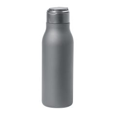  Sticla de apa bidon sport, Everestus, 42FEB230917, 600 ml, Ø68x211 mm, Otel, Gri