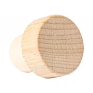   Dop pentru sticla de vin, Everestus, 42FEB232713, Ø29x33 mm, Lemn, Natur