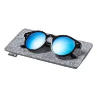   Etui pentru ochelari de soare, Everestus, 42FEB230119, 95x180 mm, Pasla, Gri