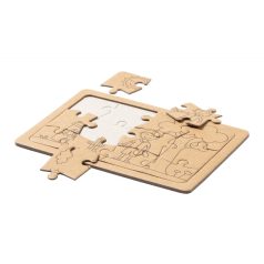   Set 2 puzzle-uri 12 piese, 2401E16963, Everestus, 155x10x105 mm, Hartie, Natur