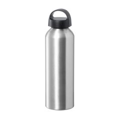   Sticla de apa sport 800 ml, 2401E16917, Everestus, ø74x251 mm, Aluminiu, Plastic, Argintiu