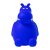 Pusculita cu forma de hipopotam, 2401E17255, Everestus, 90x140x90 mm, PVC, Albastru