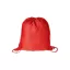 Saculet cu snur tip rucsac, 340×410 mm, Everestus, 20FEB5647, Bumbac, Rosu