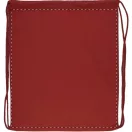 Saculet cu snur tip rucsac, 340×410 mm, Everestus, 20FEB5647, Bumbac, Rosu