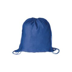   Saculet cu snur tip rucsac, 340×410 mm, Everestus, 20FEB5645, Bumbac, Albastru