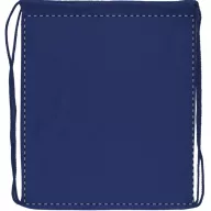   Saculet cu snur tip rucsac, 340×410 mm, Everestus, 20FEB5645, Bumbac, Albastru