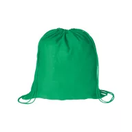   Saculet cu snur tip rucsac, 340×410 mm, Everestus, 20FEB5643, Bumbac, Verde