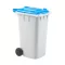 Suport pixuri, 72×138×91 mm, Everestus, 20FEB3430, Plastic, Gri, Albastru