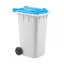 Suport pixuri, 72×138×91 mm, Everestus, 20FEB3430, Plastic, Gri, Albastru