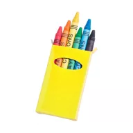   6 bucati crayon set, 50×83×8 mm, Everestus, 20FEB4004, Galben