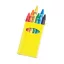 6 bucati crayon set, 50×83×8 mm, Everestus, 20FEB4004, Galben