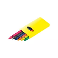   6 bucati crayon set, 50×83×8 mm, Everestus, 20FEB4004, Galben