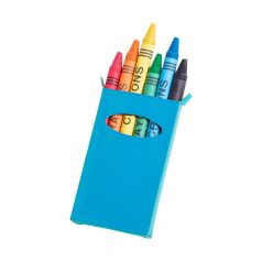   6 bucati crayon set, 50×83×8 mm, Everestus, 20FEB4002, Albastru