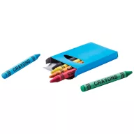   6 bucati crayon set, 50×83×8 mm, Everestus, 20FEB4002, Albastru