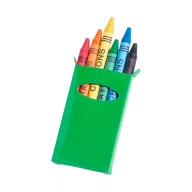  6 bucati crayon set, 50×83×8 mm, Everestus, 20FEB4006, Verde