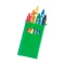 6 bucati crayon set, 50×83×8 mm, Everestus, 20FEB4006, Verde