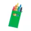 6 bucati crayon set, 50×83×8 mm, Everestus, 20FEB4006, Verde