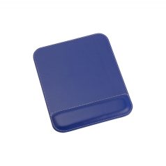   Mouse pad, 183×225×11 mm, Everestus, 20FEB13376, Piele ecologica, Albastru