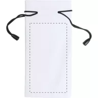   Husa de ochelari, 180×90 mm, Everestus, 20FEB2619, Poliester, Alb, Negru