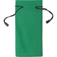   Husa de ochelari, 180×90 mm, Everestus, 20FEB2615, Poliester, Verde, Negru