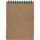 Agenda si pix, 105×145×6 mm, Everestus, 20FEB10137, Hartie reciclata, Natur, Negru