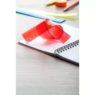 Rigla, 305×30×3 mm, Everestus, 20FEB10737, Plastic, Rosu