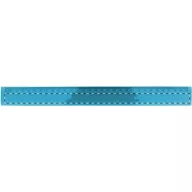  Rigla, 305×30×3 mm, Everestus, 20FEB10735, Plastic, Albastru
